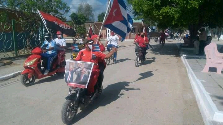 La iniciativa de los trabajadores del deporte en el municipio de Chambas. Foto: Cortesía de la CTC