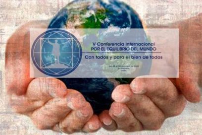 Convocan a V Conferencia Internacional  Por el equilibrio del mundo