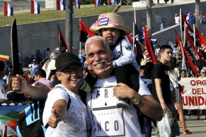 Desfile por el Primero de Mayo virtual en las redes (+Fotos)
