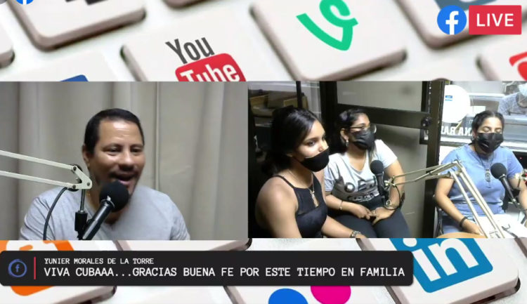 La transmisión online desde la Cabina de Habana Radio, coproducida con nuestro Periódico.