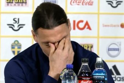 Una lesión deja a Ibrahimovic fuera de la Euro.