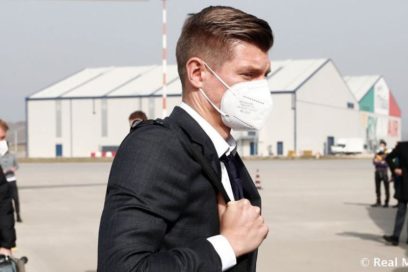 Toni Kroos supera el Covid y se incorpora a la selección alemana: Tras pasar 14 días de cuarentena en Madrid y dar negativo en el test, el mediocampista Toni Kroos se incorporó a la concentración de la selección alemana en Austria.