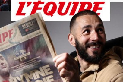 Benzema afirma que tuvo una buena charla con Deschamps.