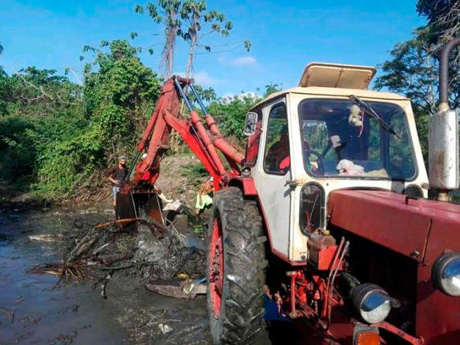 Como parte del Meteoro 2021 se laboró en reducir el riesgo de interrupción de los viales. Foto: Lillipsy Bello