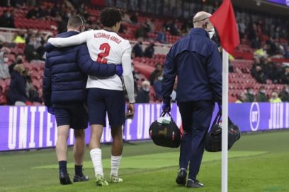 Una lesión deja a Alexander-Arnold sin Eurocopa.