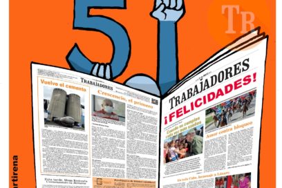 LA GUAGUA: Trabajadores en el aniversario 51