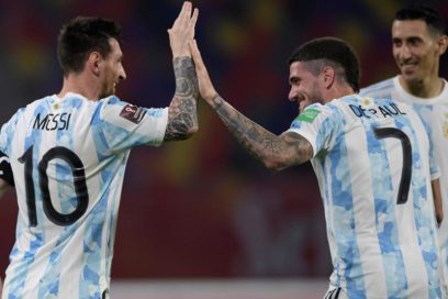 Messi elogia a De Paul.