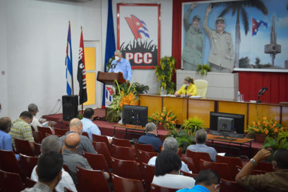 Prosigue en Villa Clara ciclo de reuniones de continuidad al 8vo. Congreso del Partido