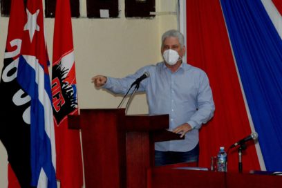 Preside Díaz-Canel en Sancti Spíritus examen sobre temas del 8vo. Congreso del PCC