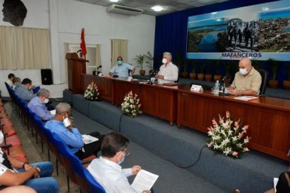 Díaz-Canel en Matanzas: Cuba, un país que resiste y avanza