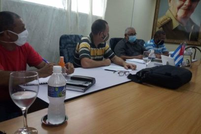 Sindicato Nacional Agropecuario intercambia con sus dirigentes en Guantánamo