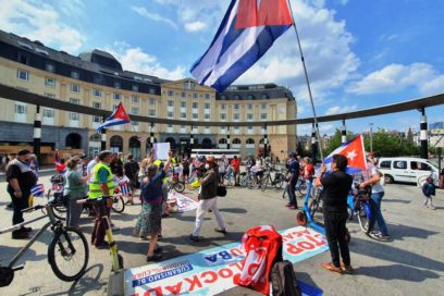 Exigen sindicalistas belgas fin del bloqueo a Cuba