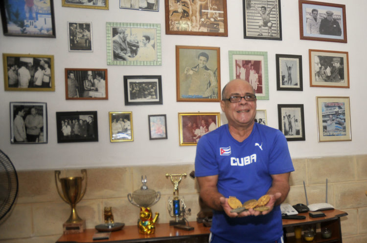 Daniel Núñez, campeón olimpico en Moscú 1980. Foto José Raúl Rodríguez Robleda