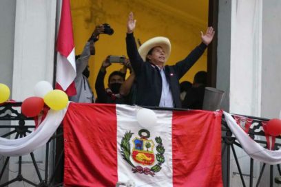 Pedro Castillo, nuevo presidente de Perú