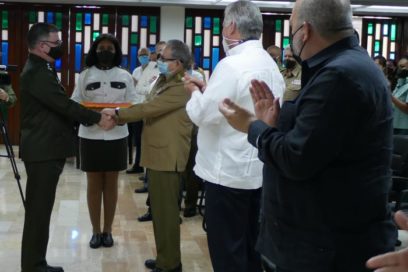 Raúl y Díaz-Canel en los 60 del Minint: La Revolución no existiría sin el Ministerio del Interior