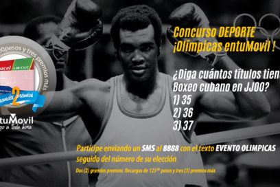 Boxeo en Concurso ¡Olímpicas entuMovil!