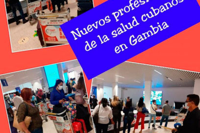 Nuevos profesionales de la salud cubanos llegan a Gambia
