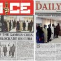 Resaltan demanda de diputados gambianos a poner fin a bloqueo de EE.UU. a Cuba
