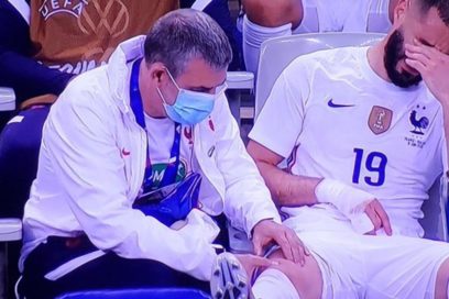 Benzema, lesionado en amistoso ante Bulgaria: El delantero Karim Benzema recibió un golpe encima de la rodilla que lo sacó del partido en el minuto 38. Al parecer fue sustituido para evitar riesgos y no hay rotura de ligamentos ni lesión muscular.