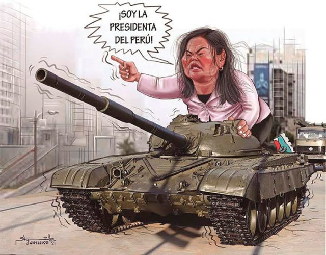 Caricatura: Tomada del semanario peruano Hildebrandt en sus trece