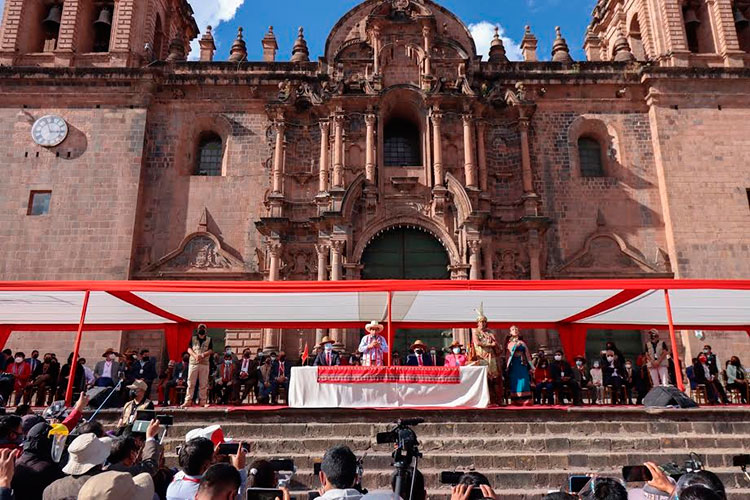 Foto: Tomada del twitter de Pedro Castillo