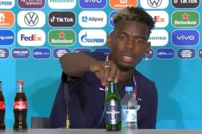 Regaño de la Uefa: «La Uefa ha recordado a los equipos participantes que los patrocinadores son fundamentales para la realización del torneo y para garantizar el desarrollo del fútbol en toda Europa, incluso para los jóvenes y las mujeres».