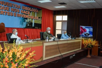 Prosiguió en Santiago de Cuba ciclo de reuniones de continuidad al 8vo. Congreso del Partido