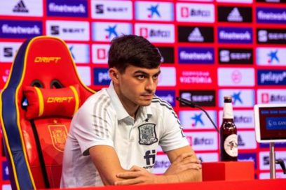 Pedri antes del choque contra Italia: «Los dos equipos tenemos un buen centro del campo, con mucha calidad y creo que va a ser un partido muy disputado en esa faceta. Se lo va a llevar el que cometa menos errores”, expresó.