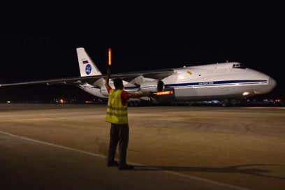 Llegó a Cuba ayuda humanitaria del gobierno de Rusia (+Fotos)