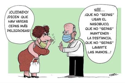 ¡Duro al coronavirus!