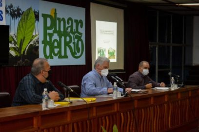 Presidente cubano en Pinar del Río para analizar situación por Covid-19 (+Fotos y Video)