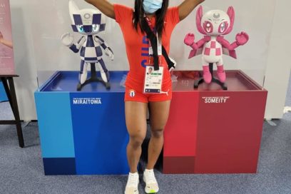 La pesista de Río Cauto: feliz y más