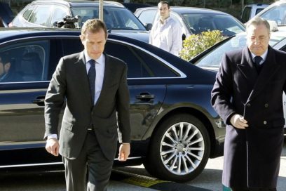 Audio de Florentino sobre la Quinta del Buitre: «Estos piensan que pueden vivir del Real Madrid hasta que se mueran. Es una desgracia pero es así. Todos, eh: El Buitre, Sanchís, Míchel, Martín Vázquez, quieren cobrar 100 millones al año del Madrid».