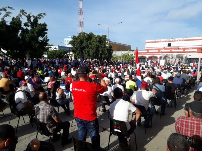 Crear un mejor Holguín y ganar terreno contra la COVID-19 es meta de la mayoría en la oriental provincia. Foto: Lianne Fonseca