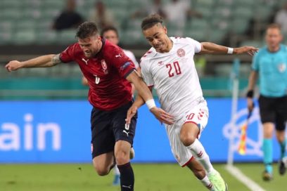 Dinamarca es el tercer semifinalista de la Eurocopa al ganar 2-1 a República Checa.