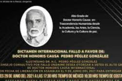 Péglez: Doctor Honoris Causa (+ Fotos)