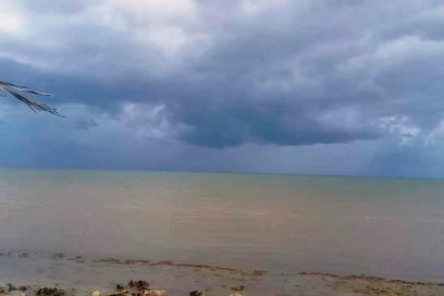 Tormenta Tropical Elsa  al sur de Las Tunas