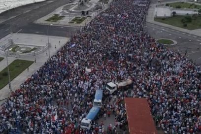 ¡Ese sí es nuestro malecón!