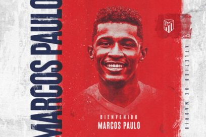 Marcos Paulo es nuevo jugador del Atlético de Madrid.