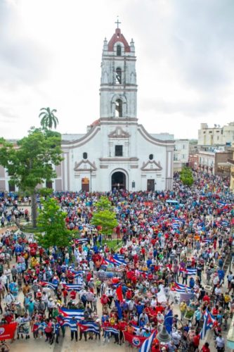 La plaza de los Trabajadores fue el primer encuentro de revolucionarios de Camagüey. Foto Alejandro Rodríguez Leiva