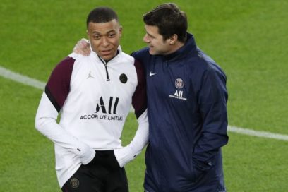 Pochettino: «Mbappé es nuestro jugador. La industria del fútbol está llena de rumores. Nuestro presidente y Leonardo son muy claros. Él está aquí con nosotros. Estoy muy feliz de tenerlo. Es uno de los mejores. Es un regalo».