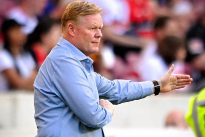 Koeman sobre Depay y Griezmann: «Su conexión es muy buena y eso nos da mucho. Son dos jugadores que pueden jugar en diferentes posiciones. Vamos a tener competencia», dijo el técnico, que también cuenta en el ataque con el Kun y Ansu Fati.