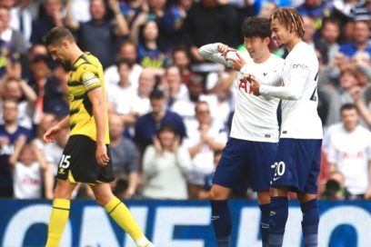 El Tottenham vence al Watford y es líder de la Premier.