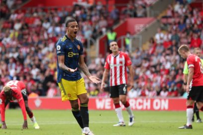 El United empata a un gol con el Southampton.