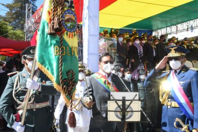 Luis Arce: Hagamos de Bolivia nuestra mejor razón para vivir  (+Fotos y Video)