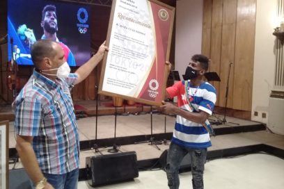 Agasajan a delegación matancera  de Tokio 2020 (+Fotos)