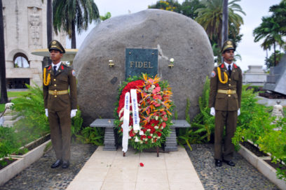 Homenaje a Fidel en Santiago de Cuba