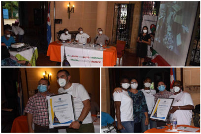 Entregado a hospital habanero donativo desde Italia para enfrentar la COVID-19