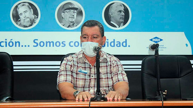 Ingeniero Antonio Rodríguez Rodríguez, presidente del INRH. Foto: INRH