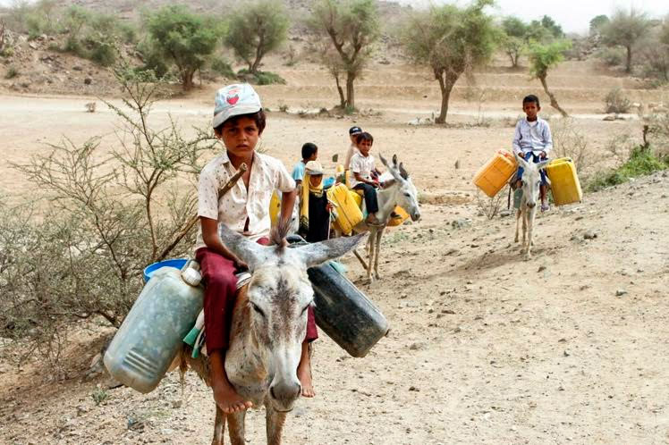 “Aunque ningún niño es responsable del aumento de las temperaturas mundiales, ellos sufrirán las peores consecuencias. Los niños de los países menos responsables sufrirán más que nadie”, señala la titular de Unicef, Henrietta Fore. Foto: Tomada de Prensa Latina